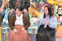 「メシ食ったのに…おやつ食べちゃう芸人」に出演する（左から）ぼる塾あんり、ぼる塾・田辺