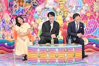 「今年が大事芸人2026」MC側の（左から）中村アン、麒麟・川島、蛍原徹