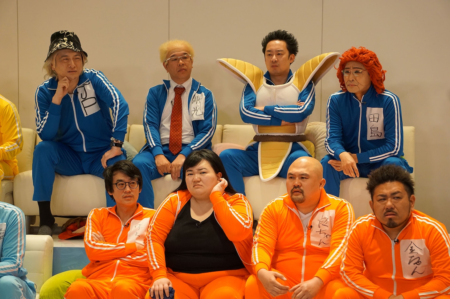 眠そうな「完徹～不眠最強芸人決定戦～」参加芸人