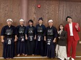「かまいガチ」に出演する（左から）きしたかの高野、ネルソンズ岸、流れ星☆たきうえ、はんにゃ.金田、かまいたち山内、畑芽育、かまいたち濱家