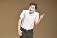 緊張しいマシロ（きつね淡路）