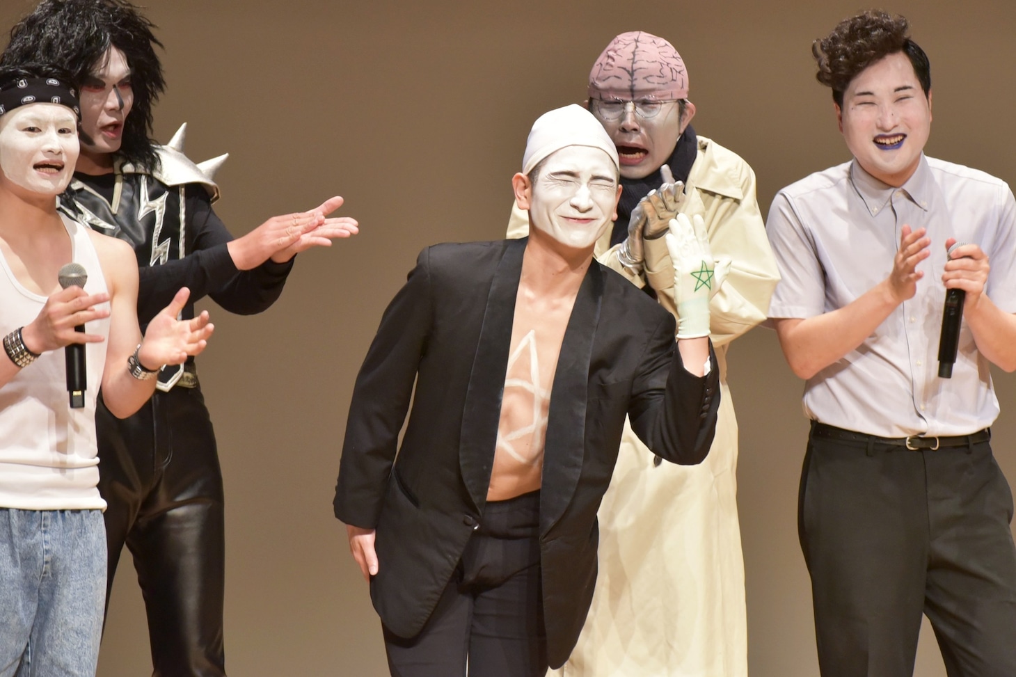 優勝が発表された瞬間のエクソシスト