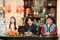 左から、増田紗織、横山裕、カンニング竹山