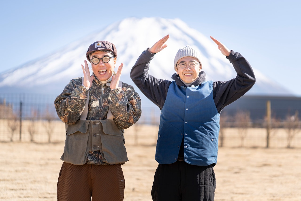 「FIELDSTYLE TOKYO 2026」のイベントステージにゲスト出演するおぎやはぎ