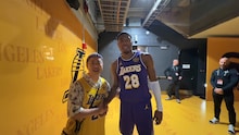ハライチ澤部がアメリカでNBA観戦　八村塁選手にインタビュー「本場はヤバいよ！」