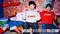 四千頭身をモデルに起用した「SUPERBAD 18-years-old collection」イメージ