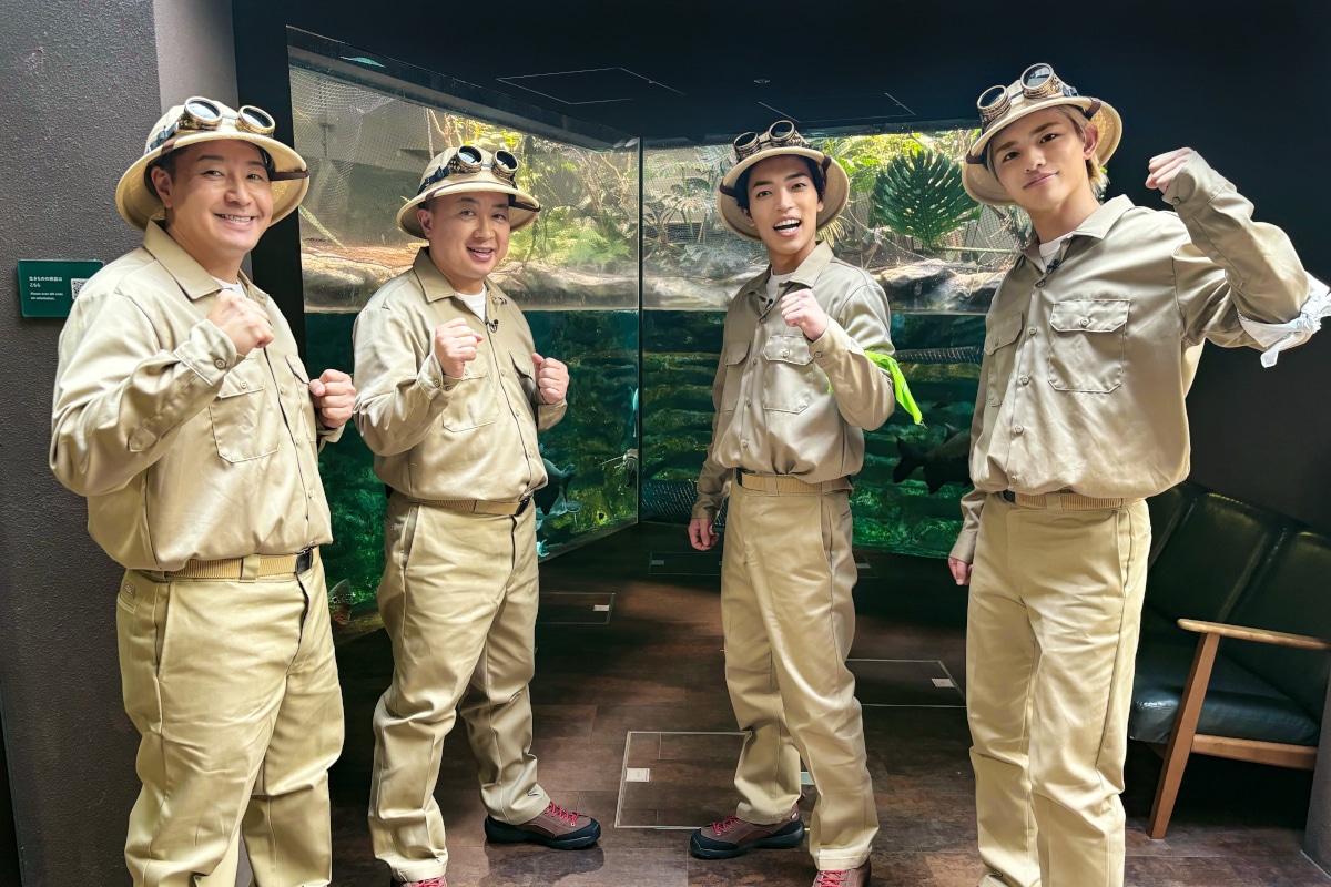 左から、チョコレートプラネット、timeleszの原嘉孝と篠塚大輝