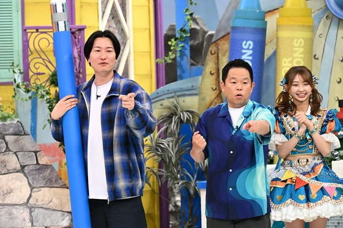 左から、相席スタート山添、ダイアン津田、辻野かなみ [画像ギャラリー