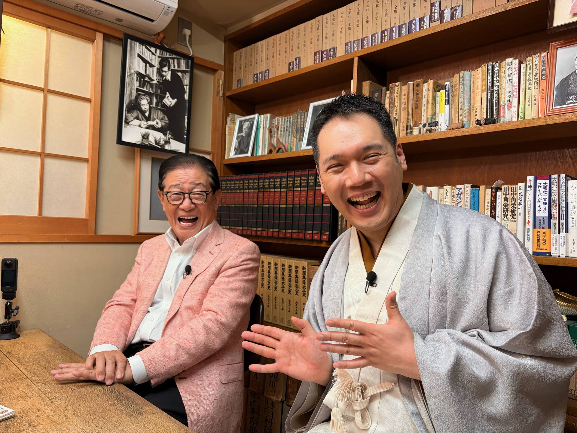 男のきもの読本　裏表紙の男性は関口宏です 80歳・関口宏、36年半続けた“サンデーモーニング”終え穴がポッカリ