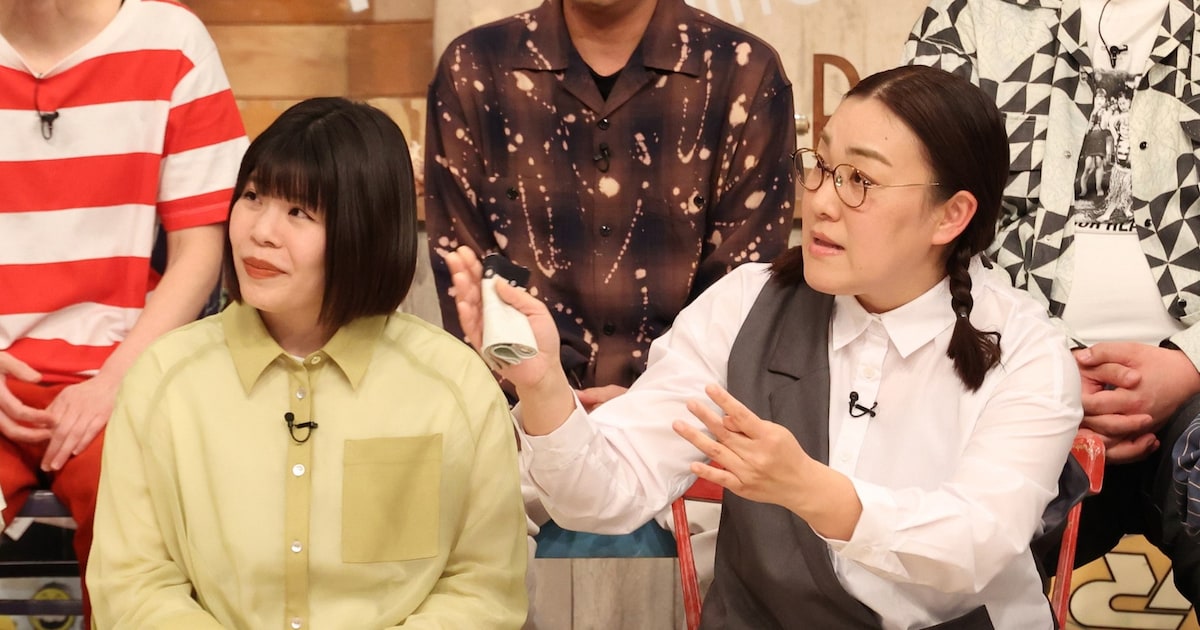 女性芸人たちの集合シーン