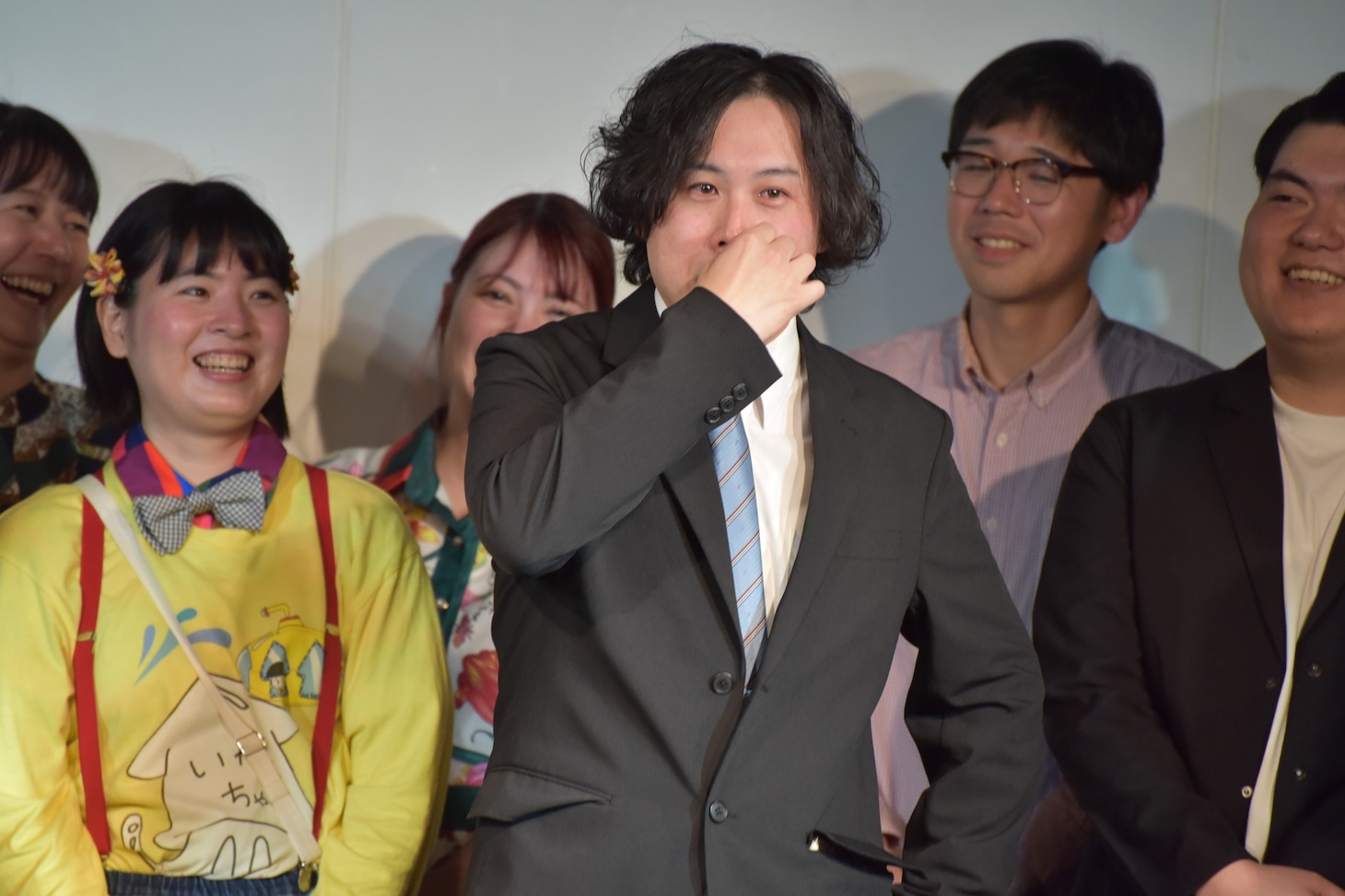 エンディングの挨拶で、ときおり声をつまらせる、トンツカタンお抹茶