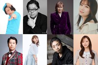 上段左から永野、秋元康、小室哲哉、秋元真夏、下段左からウエストランド井口、木村ミサ、落合陽一、梅澤美波