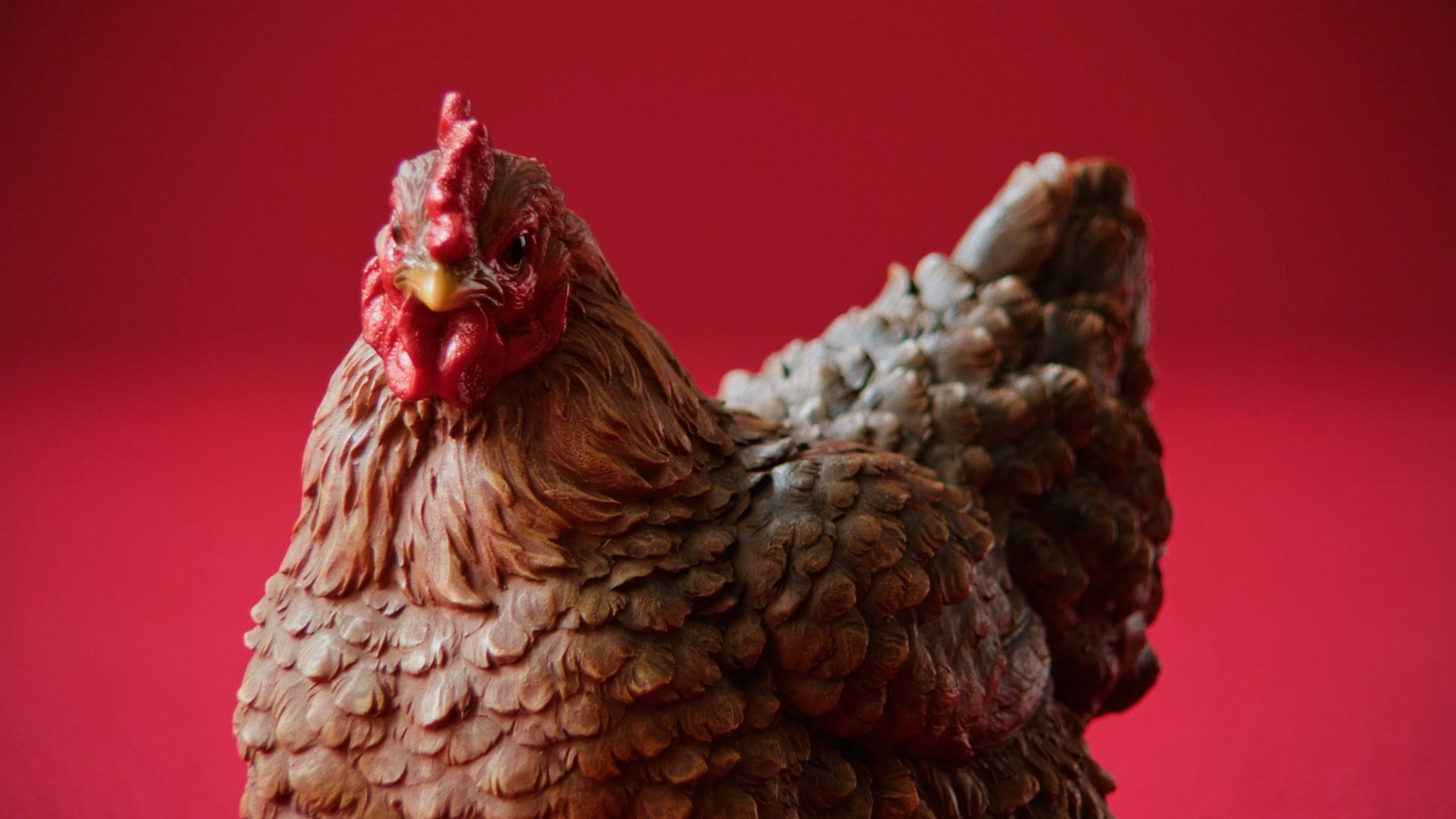 「ヨード卵・光 ストレートトーク」編のワンシーン