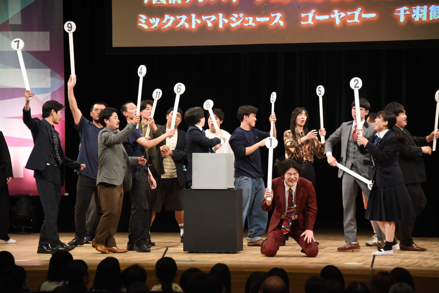 出番順抽選の様子