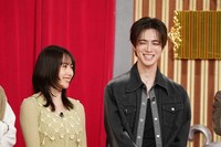 「前髪ぱっつんチェンジ」を見届ける桜井日奈子、佐野雄大（INI）