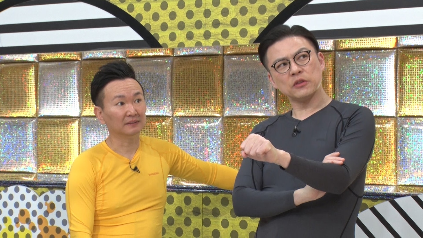 左から、かまいたち山内、ガクテンソク奥田