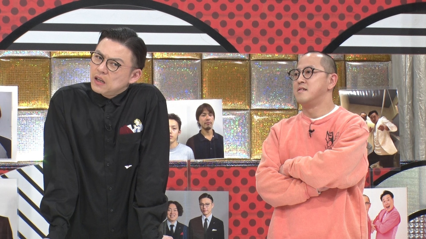 左からガクテンソク奥田、ちゃんぴおんず・日本一おもしろい大崎