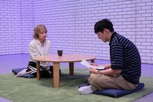 仲川瑠夏、ロングコートダディ堂前