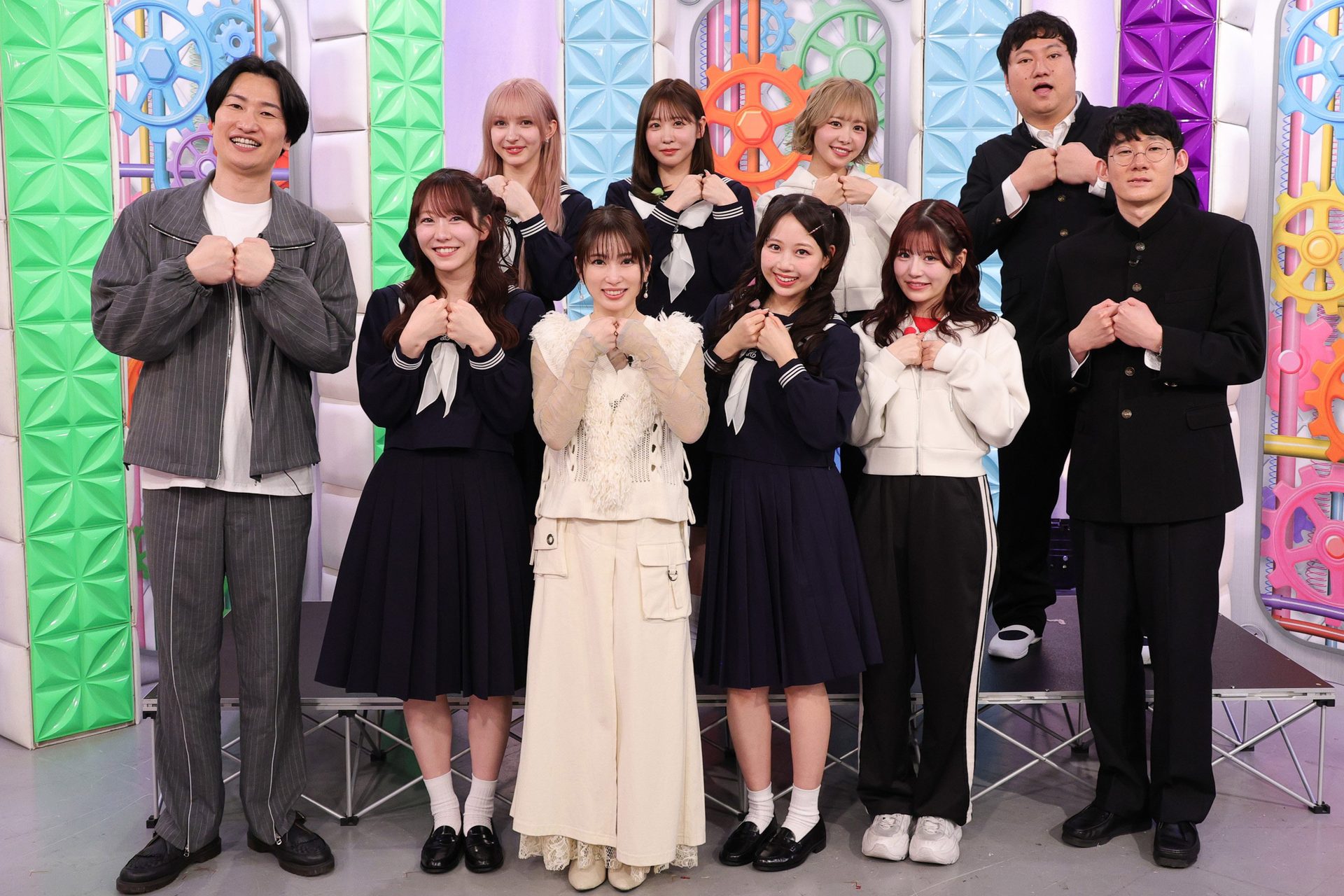 ロングコートダディが助っ人、FRUITS ZIPPERが“泣き”の演技に挑戦