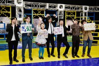 「すっかり にちようチャップリン」に出演するぎょうぶ、島田珠代、ジョックロック、たくろう