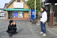 お互いを撮り合うかが屋