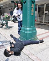 お互いを撮り合うかが屋