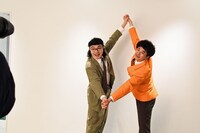 カナメストーングッズ撮影の様子