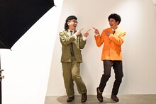 カナメストーングッズ撮影の様子