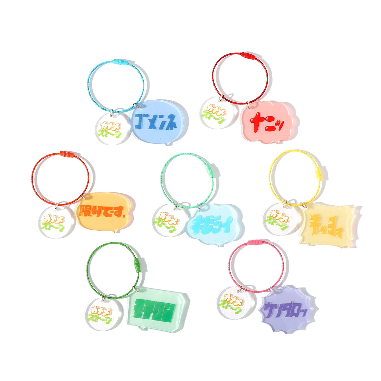 カナメストーングッズ発売決定「機嫌直して」回転アクスタや山口用語チャーム　ほぼ等身大パネルも登場