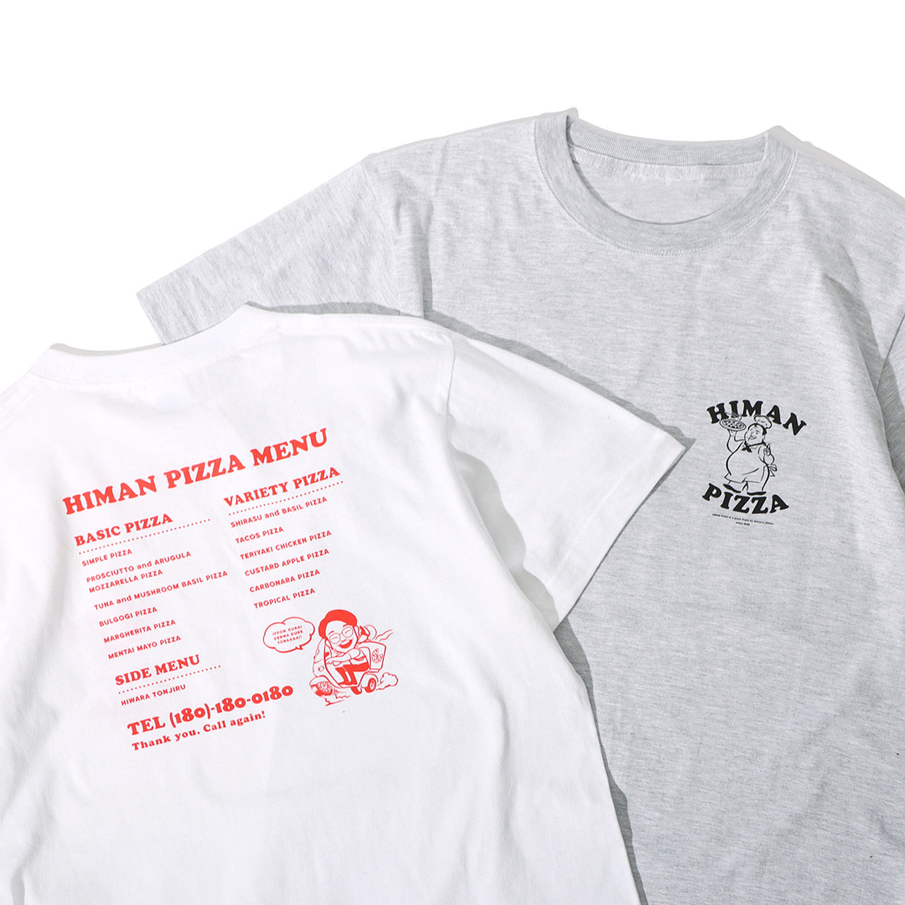 「ママタルト NEW HIMAN PIZZA TEE」