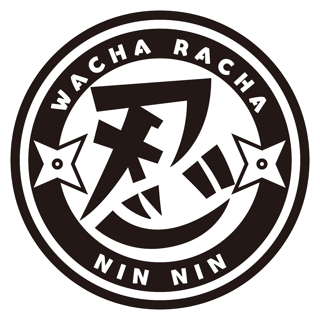 「ワチャラチャ忍忍」ロゴ