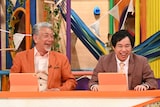 高田純次と霜降り明星せいや