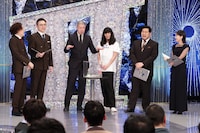 金属バットの抽選の様子