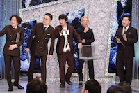 黒帯の抽選の様子