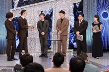 シャンプーハットの抽選の様子