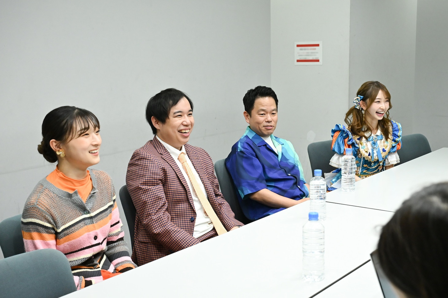 記者取材会の様子