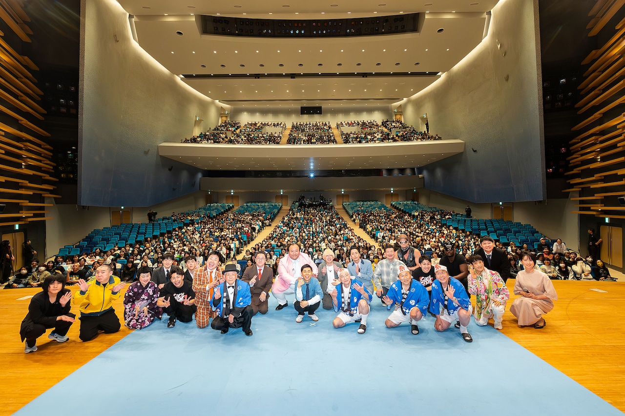 「行くぜ武道館！トンツカタン森本のブチ切れデトックス4 in 人見記念講堂」の様子（写真提供：テレビ朝日）