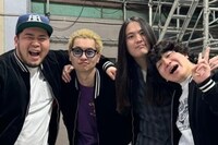 左から令和ロマン・松井ケムリ、てっせー、今野一輝、シドニー石井