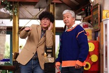 左から、たくろう・きむらバンド、村上ショージ