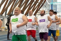 走るヘビーズたち