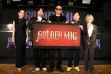 左からMaRI、STUTS、Zeebra、霜降り明星せいや、Charlu