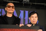 左からZeebra、霜降り明星せいや