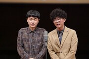 漫才を披露するたくろう