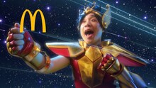 霜降り明星せいや、「聖闘士星矢」となりマクドナルド新CMで熱唱「ご当地マックにせいや！」