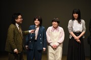 左からカナメストーン山口、にぼしいわし、紺野ぶるま