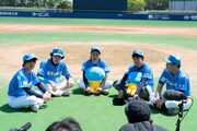 「スカパー！ホンキッキーズ」の練習試合の様子