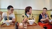 左からアンタッチャブル柴田、狩野英孝、アンタッチャブル山崎