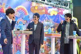 左から、蛍原徹、田村淳、さや香・新山