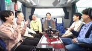 たくろう＆ドンデコルテがかまいたちと車中トーク、益々荘で銀次チャーハン味わう