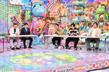 左から、ケンドーコバヤシ、蛍原徹、アンガールズ田中、マヂカルラブリー・野田クリスタル、ダブルヒガシ大東